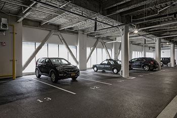 Heated Garage Available at The News Apartments in Troy NY